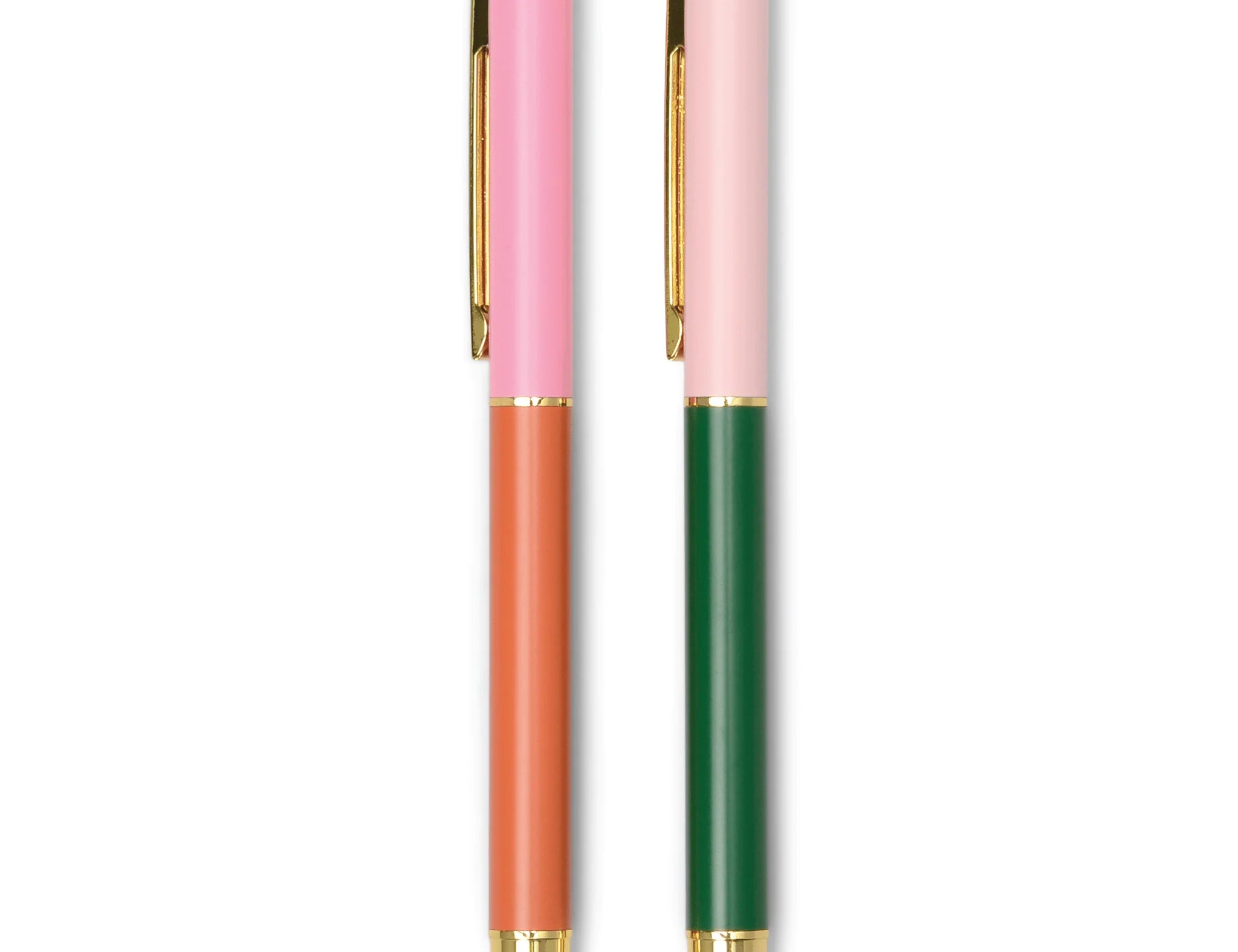 Color Block Pens - Set of 2