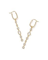 Kendra Scott Mini Elisa Abbie Huggie Earrings, Gold Multi Mix