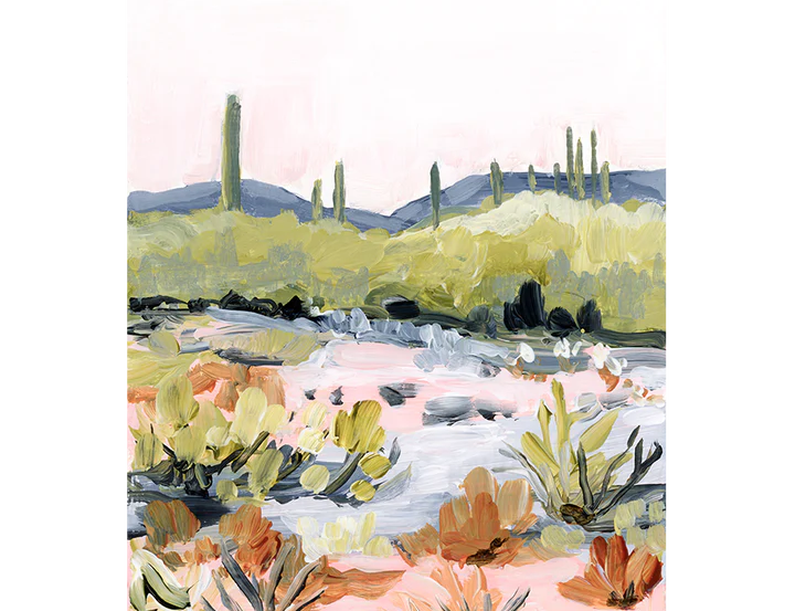 Bright Desert Art Print