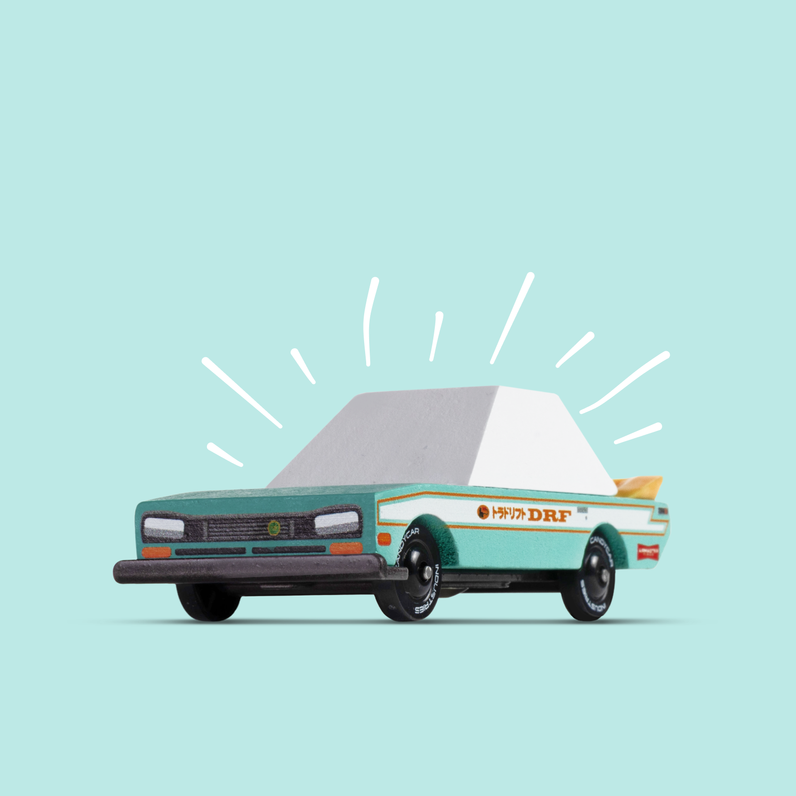 Tora Drift Teal TOONS™ Car – Desert Sol