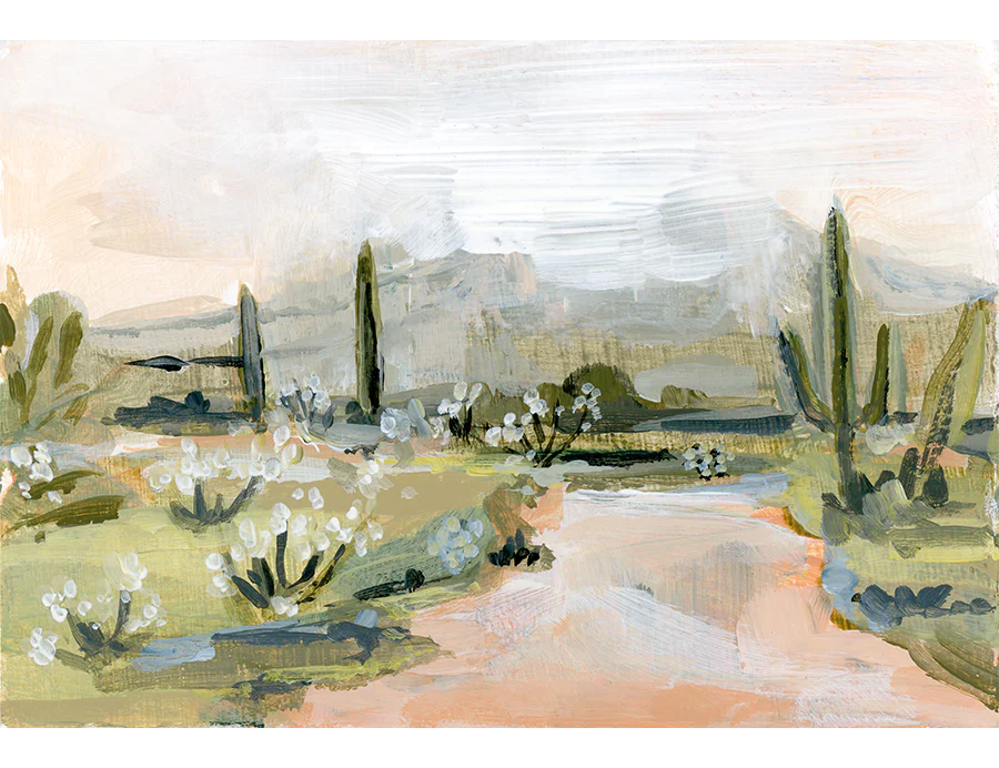 Desert Rain Fine Art Print