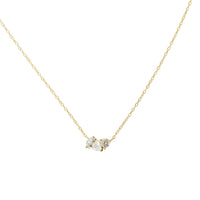 Dune Necklace in gold, Desert Sol