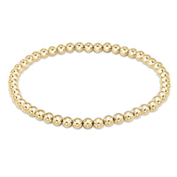 enewton Classic Gold Beaded Bracelet, 4mm