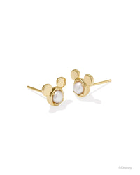 Kendra Scott Gold Mickey Mouse Stud Earring