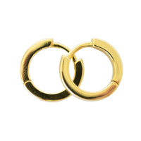 Sundial Huggies in gold, Desert Sol