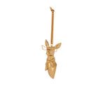 E + E Ornaments, fourteenth view, the gold doe with spectacles and a scarf