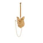 E + E Ornaments, tenth view, the gold fox with spectacles and a chain