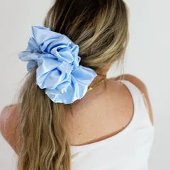 Jumbo Sleep Silk/Satin Scrunchies
