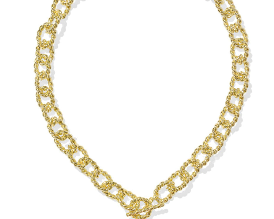 Kendra Scott Haisley Heart Statement Necklace, Gold Blush Ivory Mother of Pearl