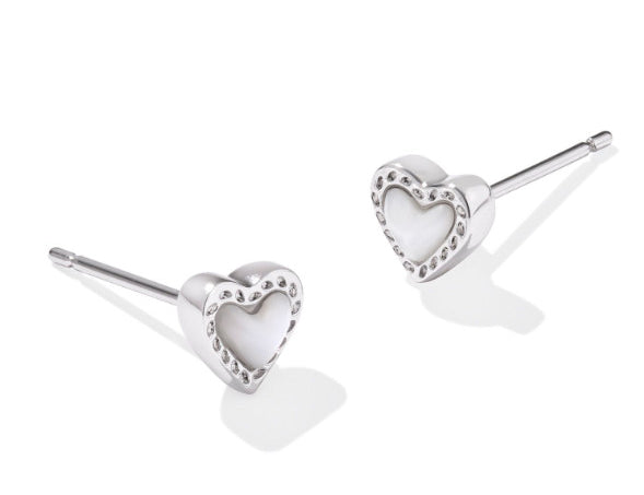 Mini Ari Heart Stud Earring