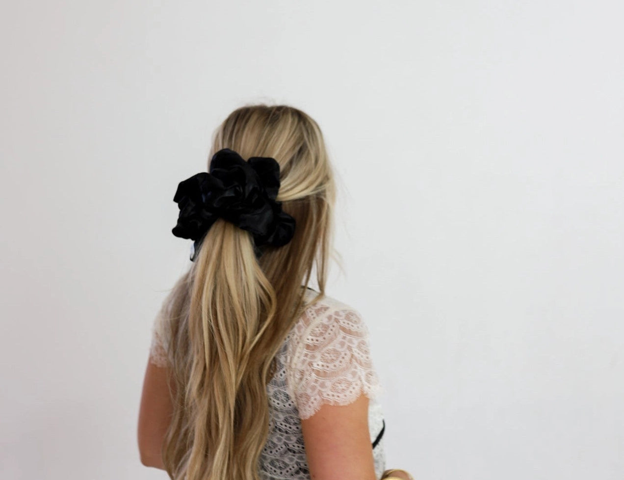 Jumbo Sleep Silk/Satin Scrunchies