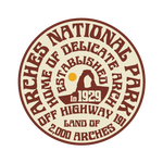 Arches National Park circle pin