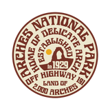 Arches National Park circle pin