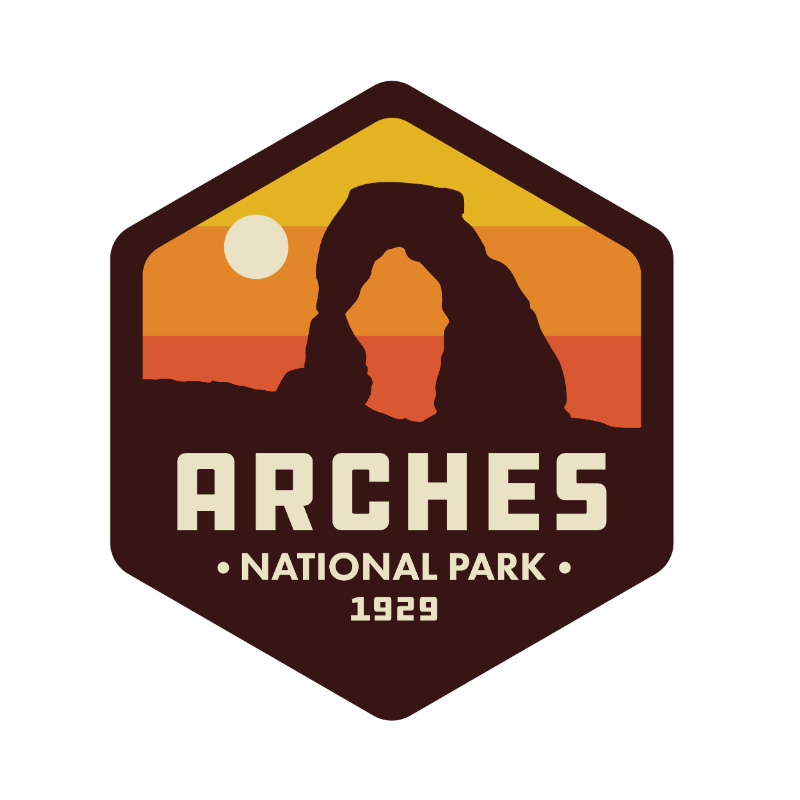 Arches National Park sunrise pin