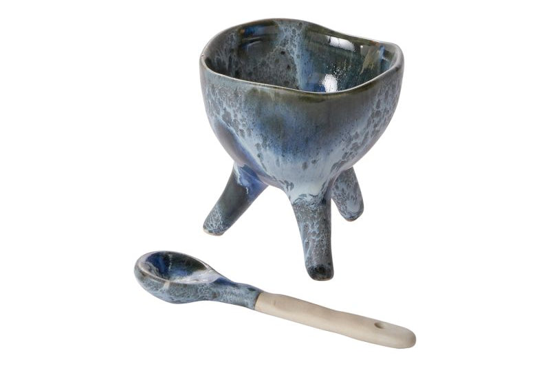 Azul Footed Bowl