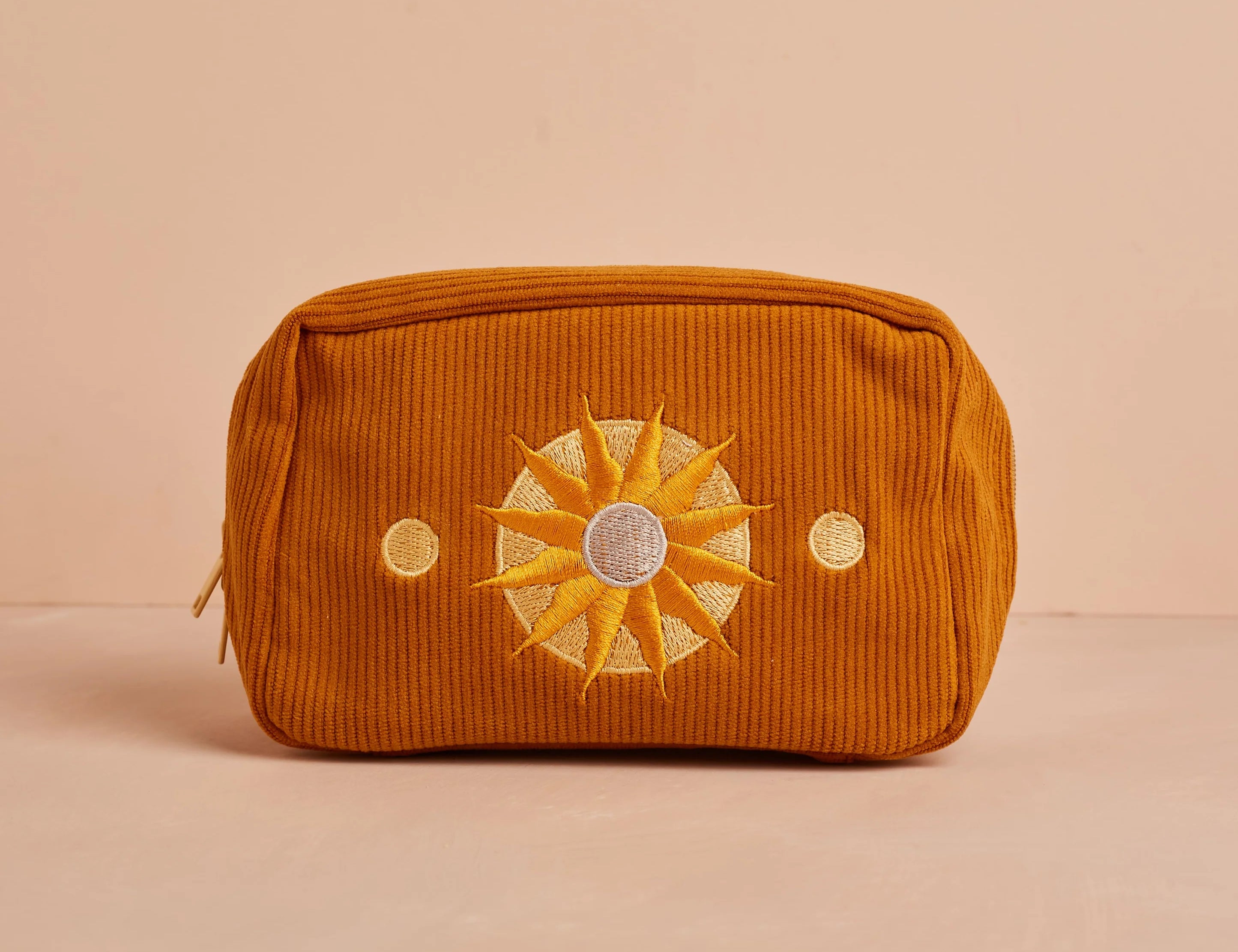 Corduroy Makeup Bag