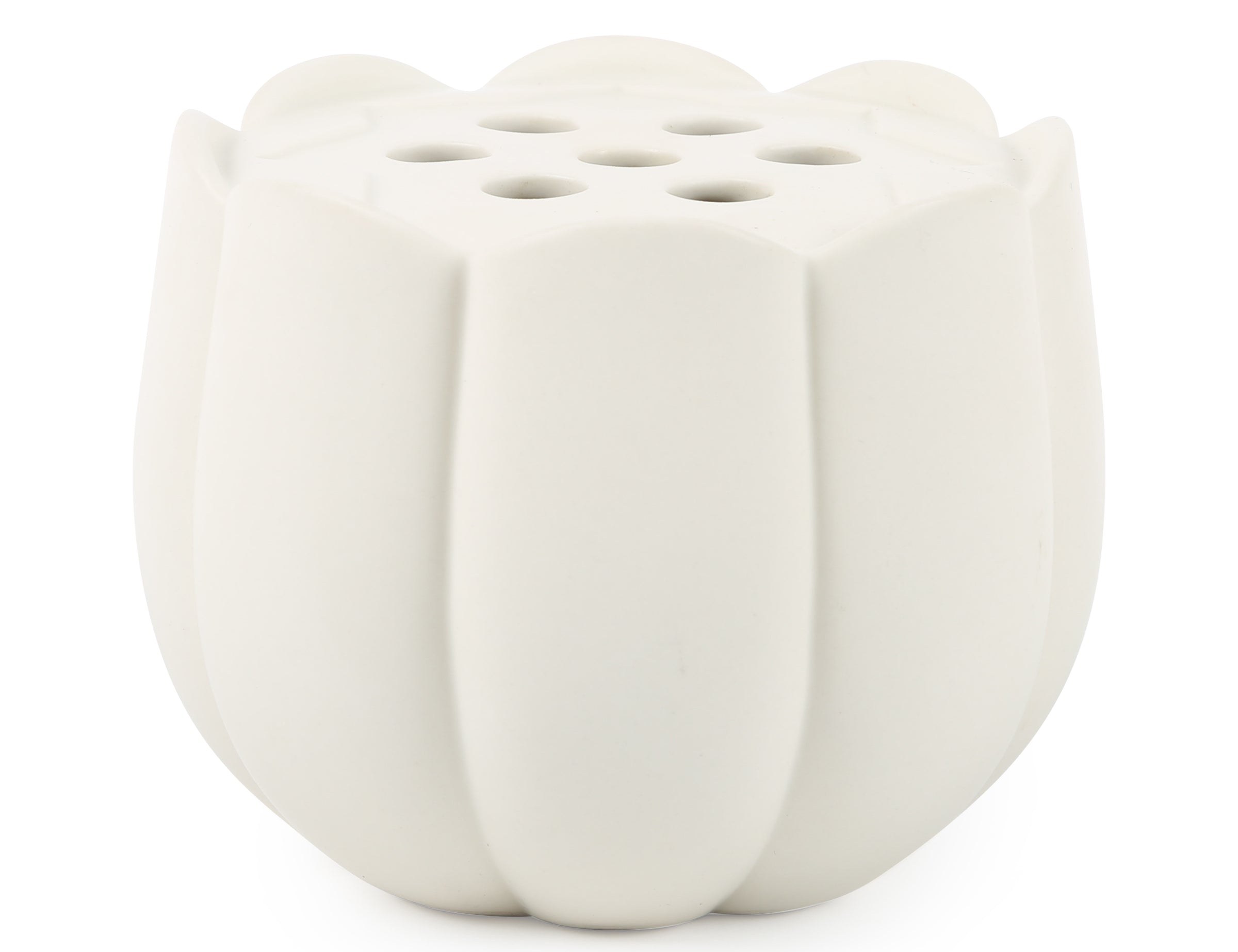 Ceramic Flower Frog Vase