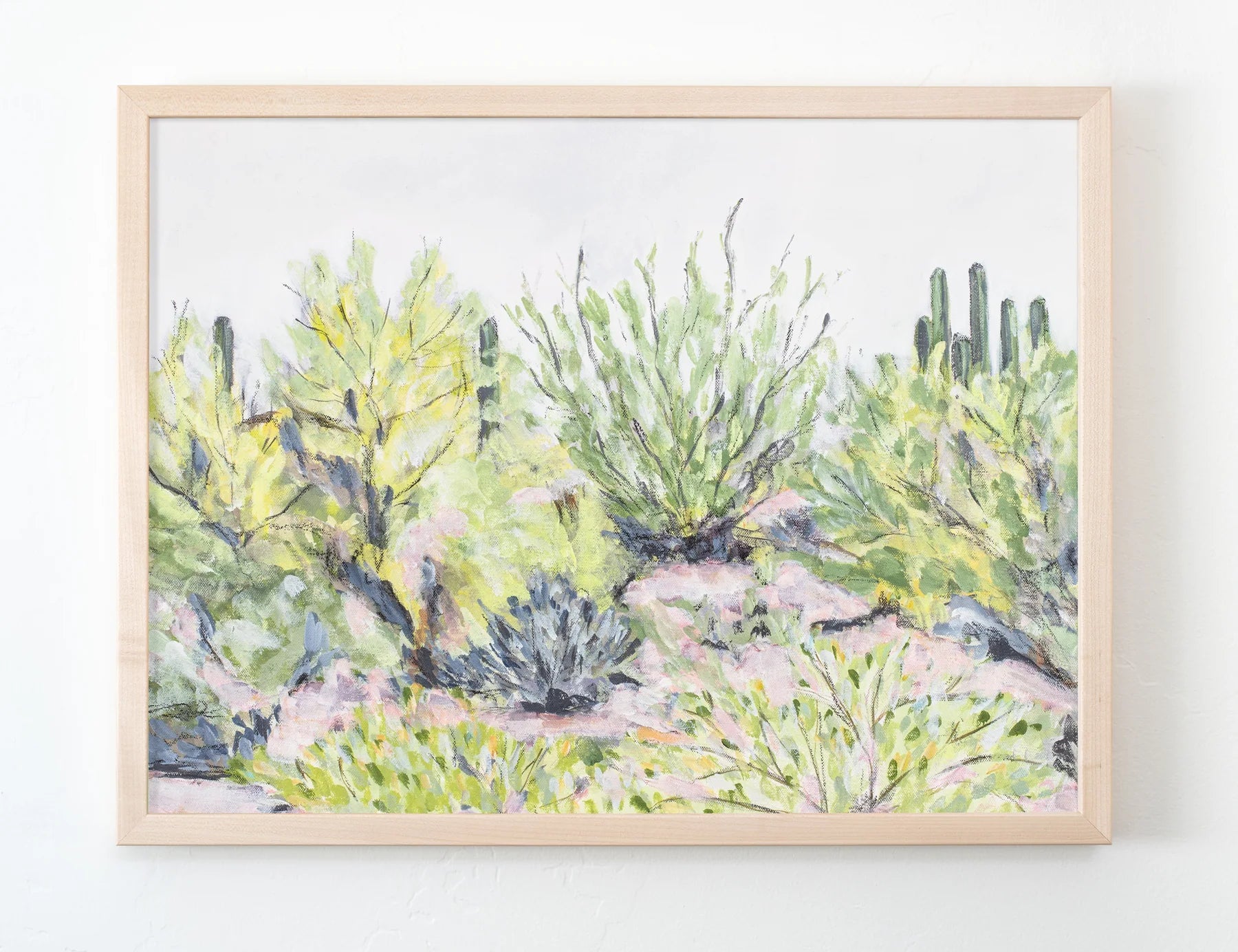 Desert Plants Art Print