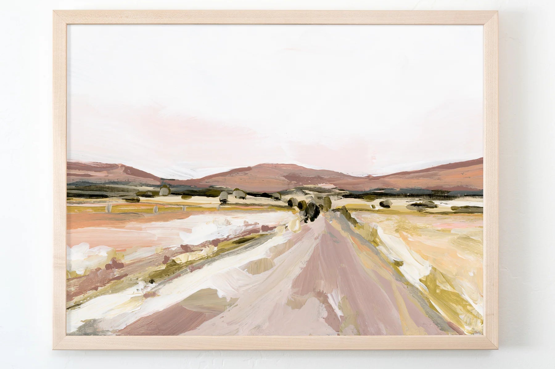 Desert Road Fine Art Print