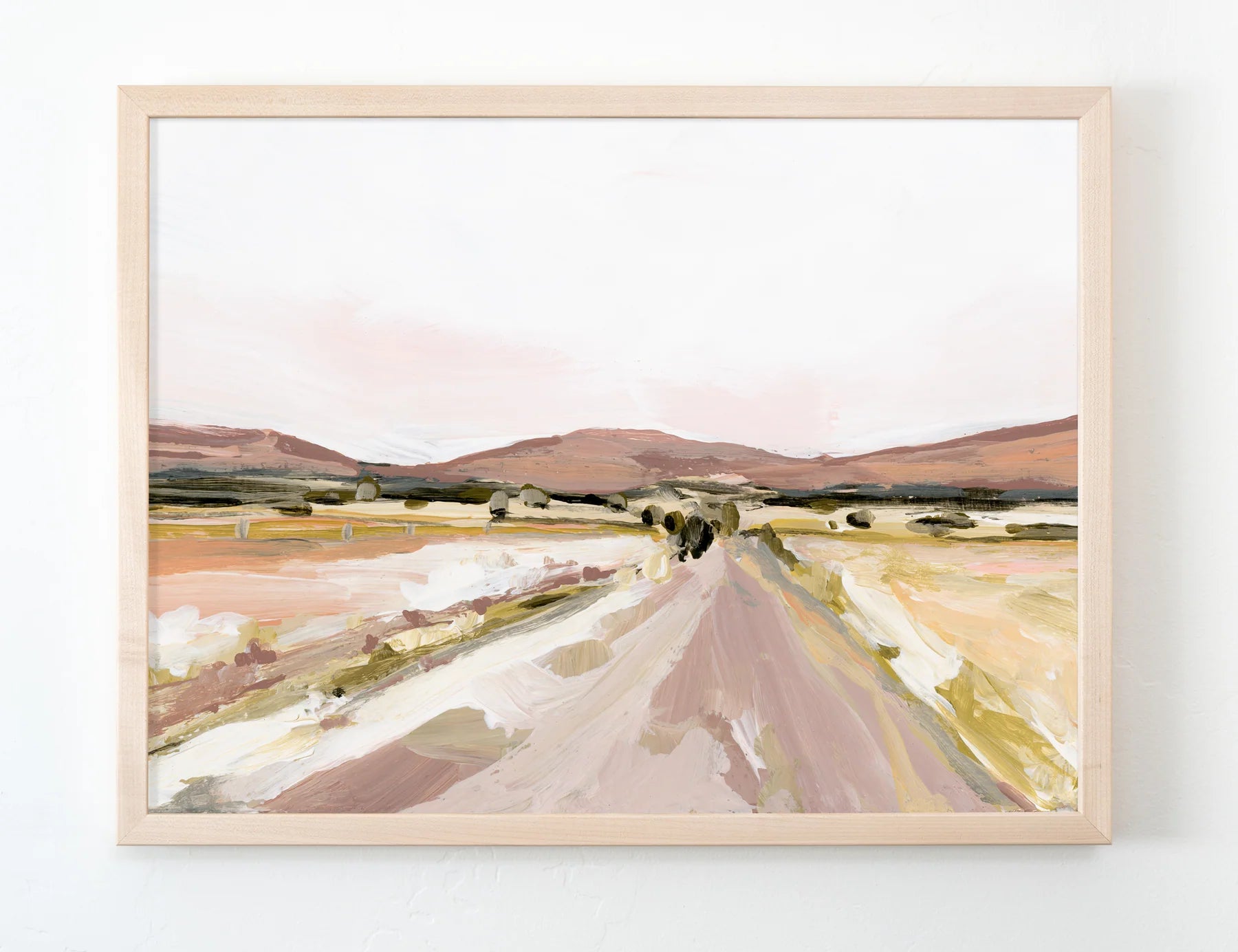 Desert Road Fine Art Print
