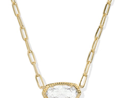 Elisa Luxe Short Pendant Necklace