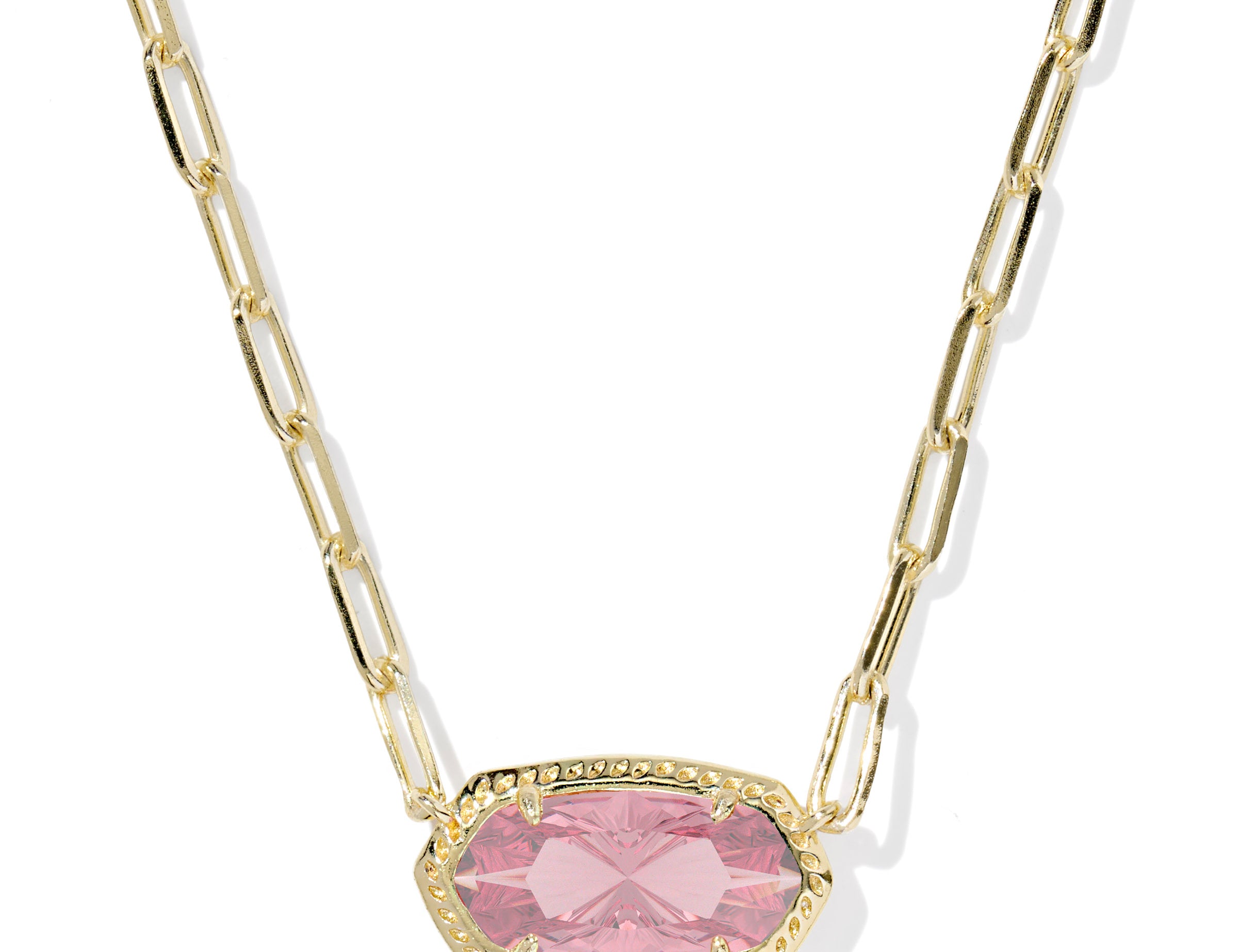 Elisa Luxe Short Pendant Necklace