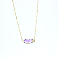 Gold Boulder Necklace