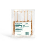 Glittering Gold Rock Candy Pack in classic sugar flavor by Lolli & Pops. 90 calories each.