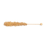 Glittering Gold Rock Candy in classic sugar flavor by Lolli & Pops.