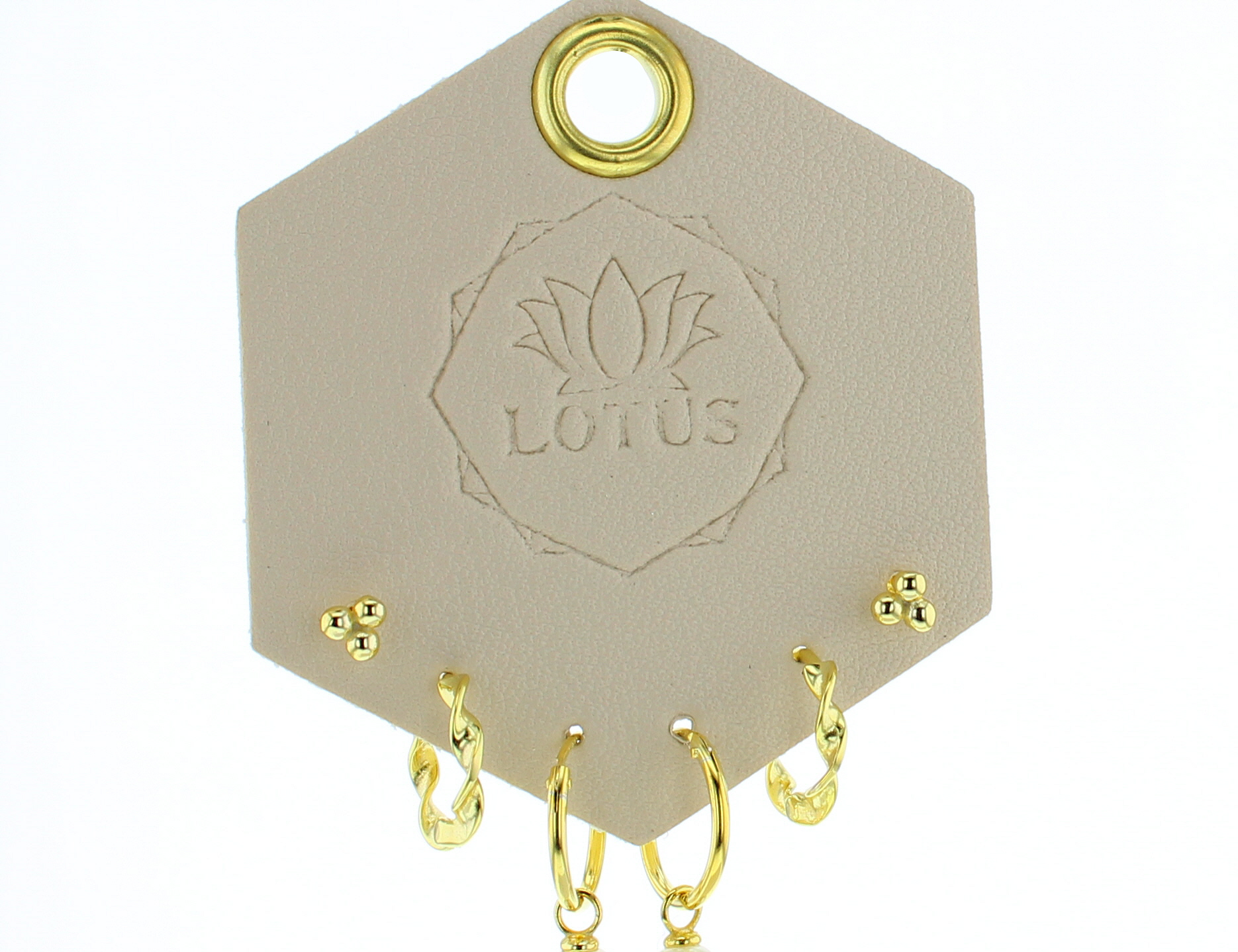 Gold Trio Earrings