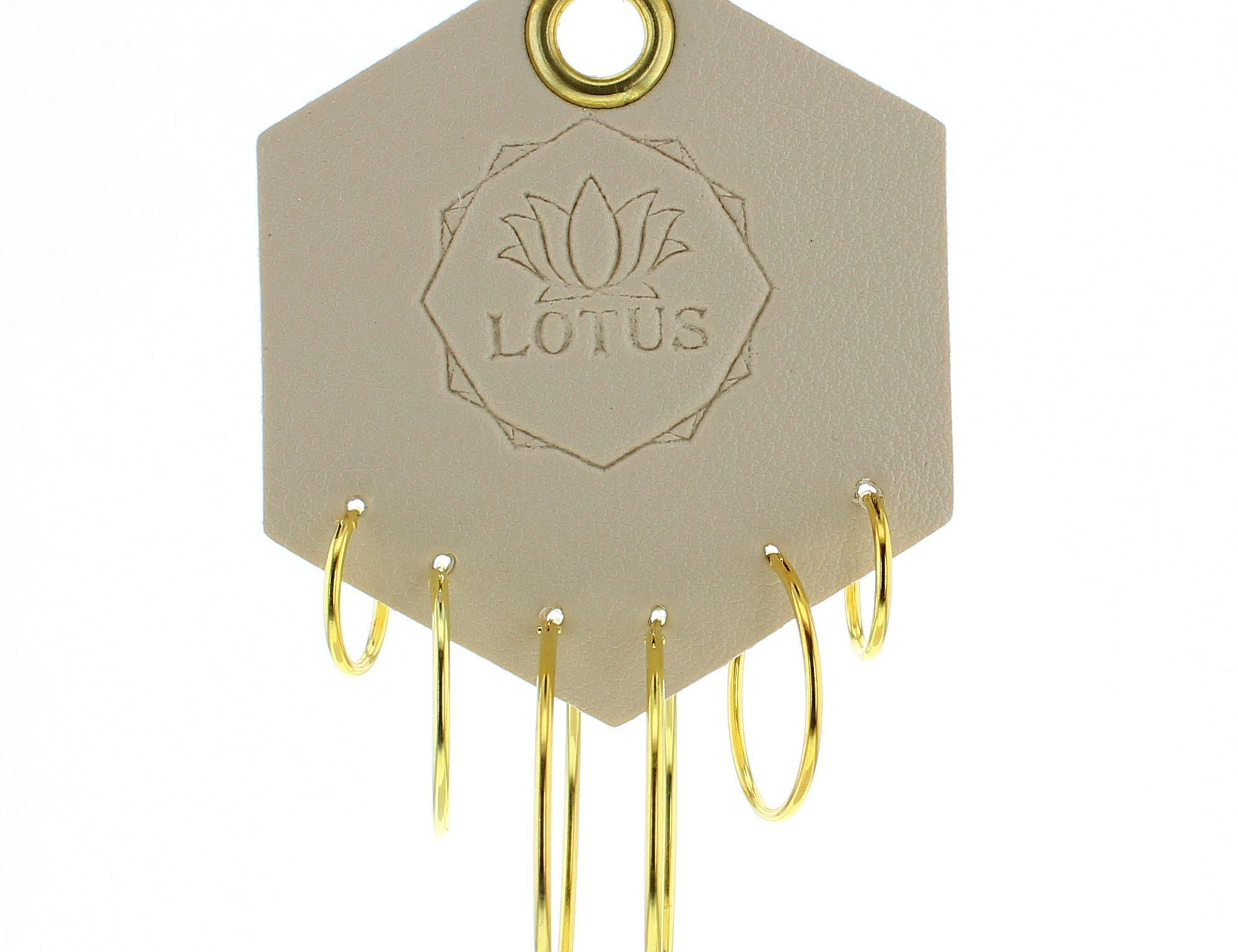 Gold Trio Earrings