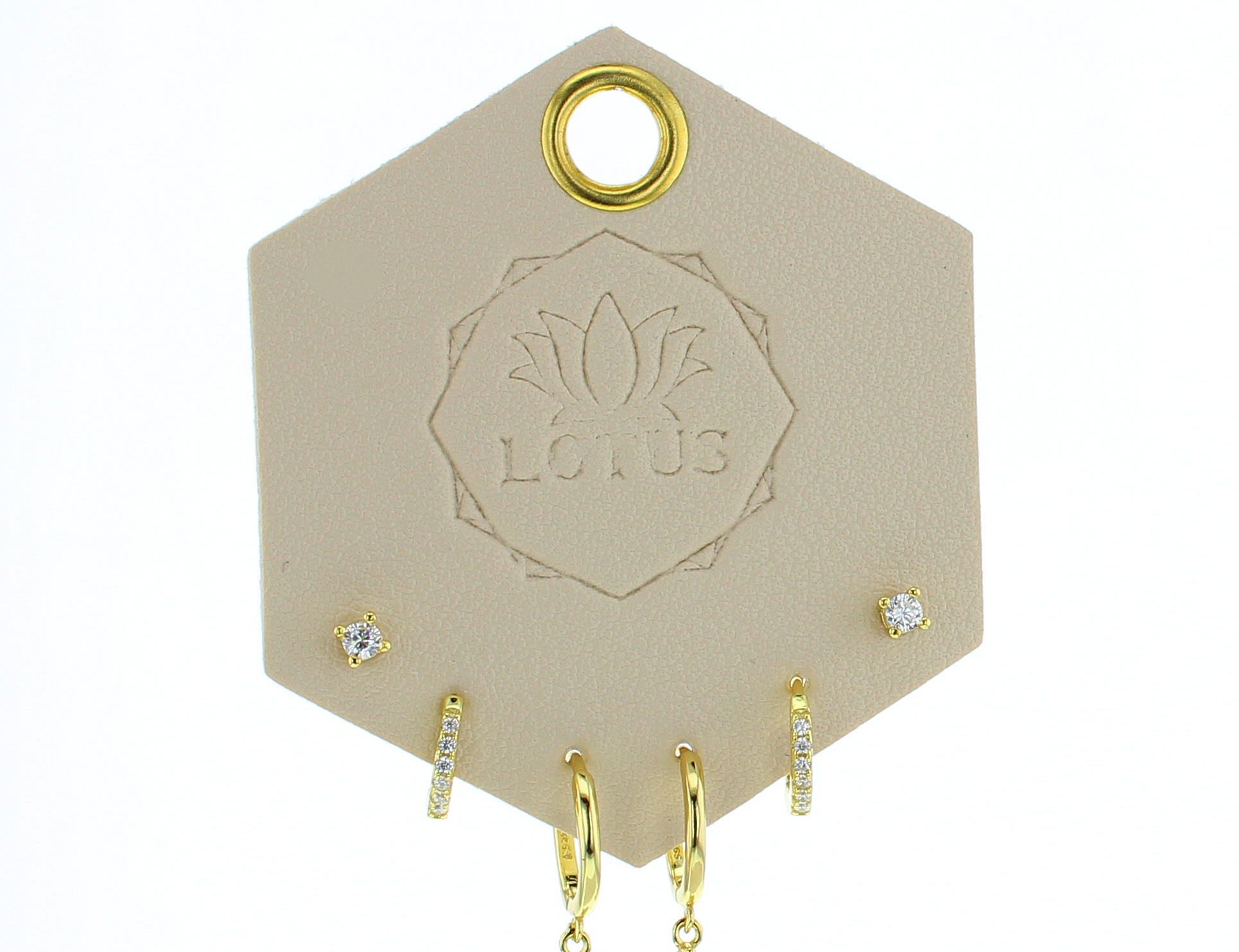 Gold Trio Earrings