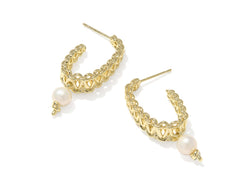Gabriella Pearl Hoop Earring