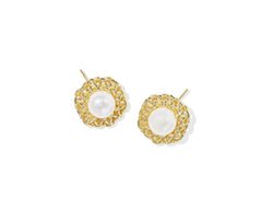 Gabriella Pearl Stud Earring