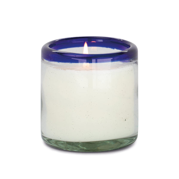 La Playa Salted Blue Agave Glass Candle