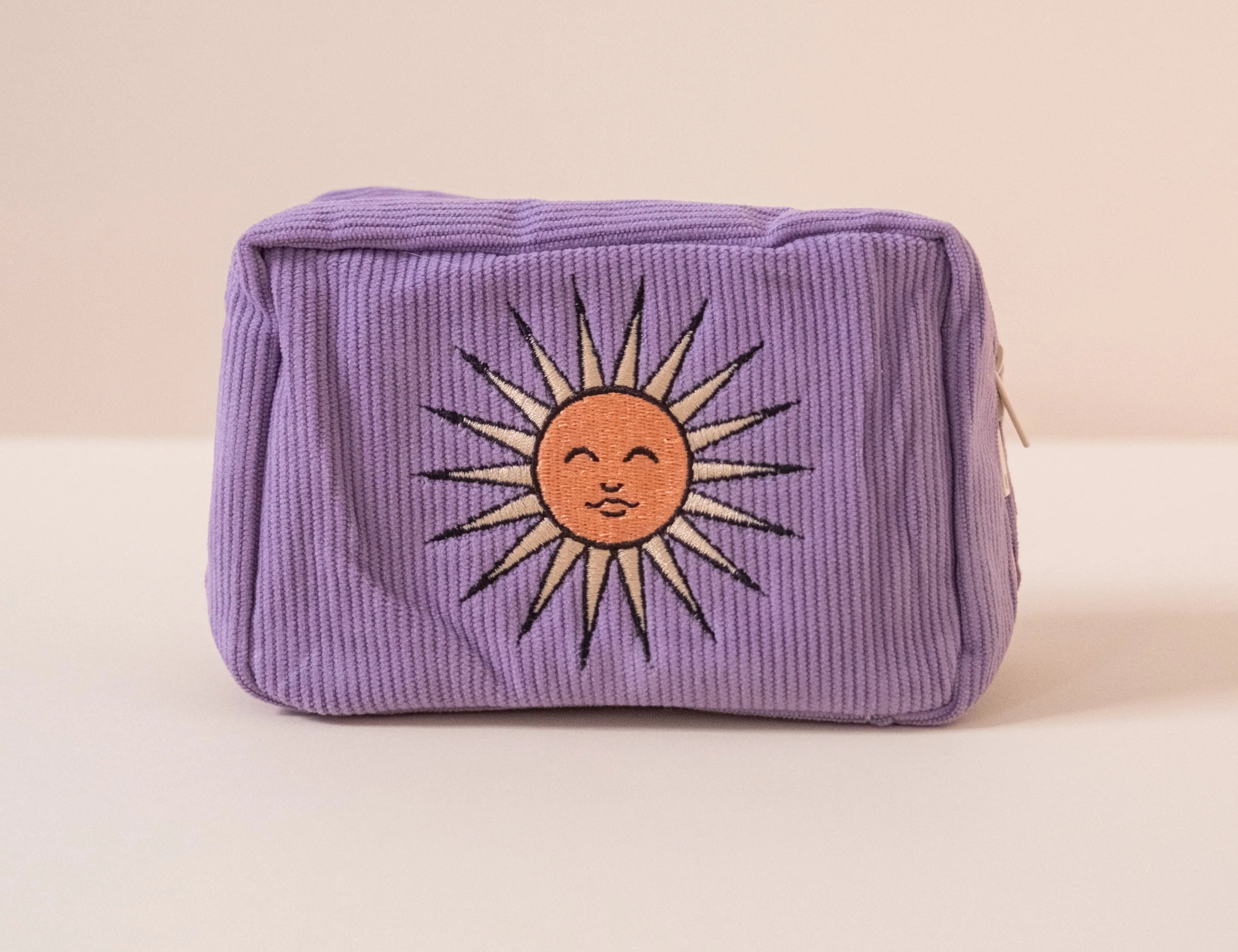 Corduroy Makeup Bag