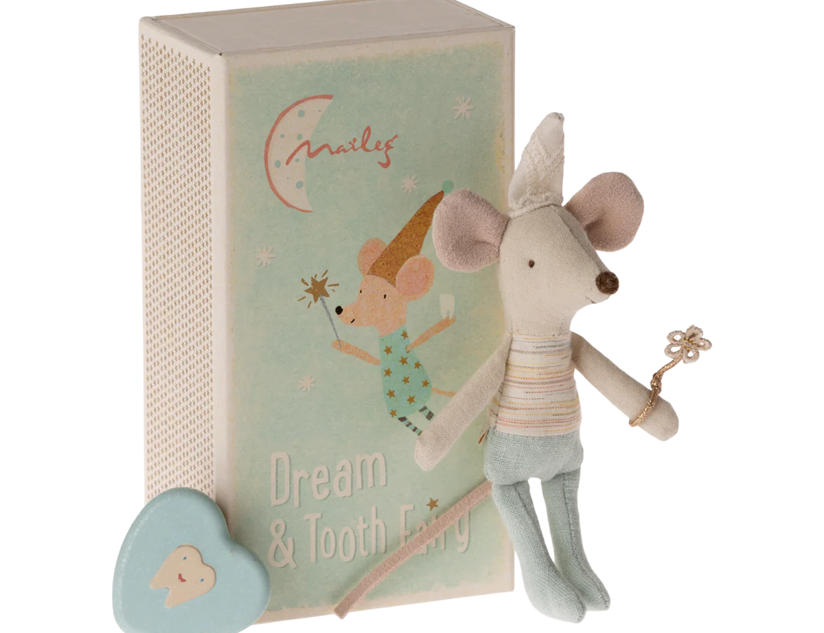 Tooth Fairy Mouse in Matchbox