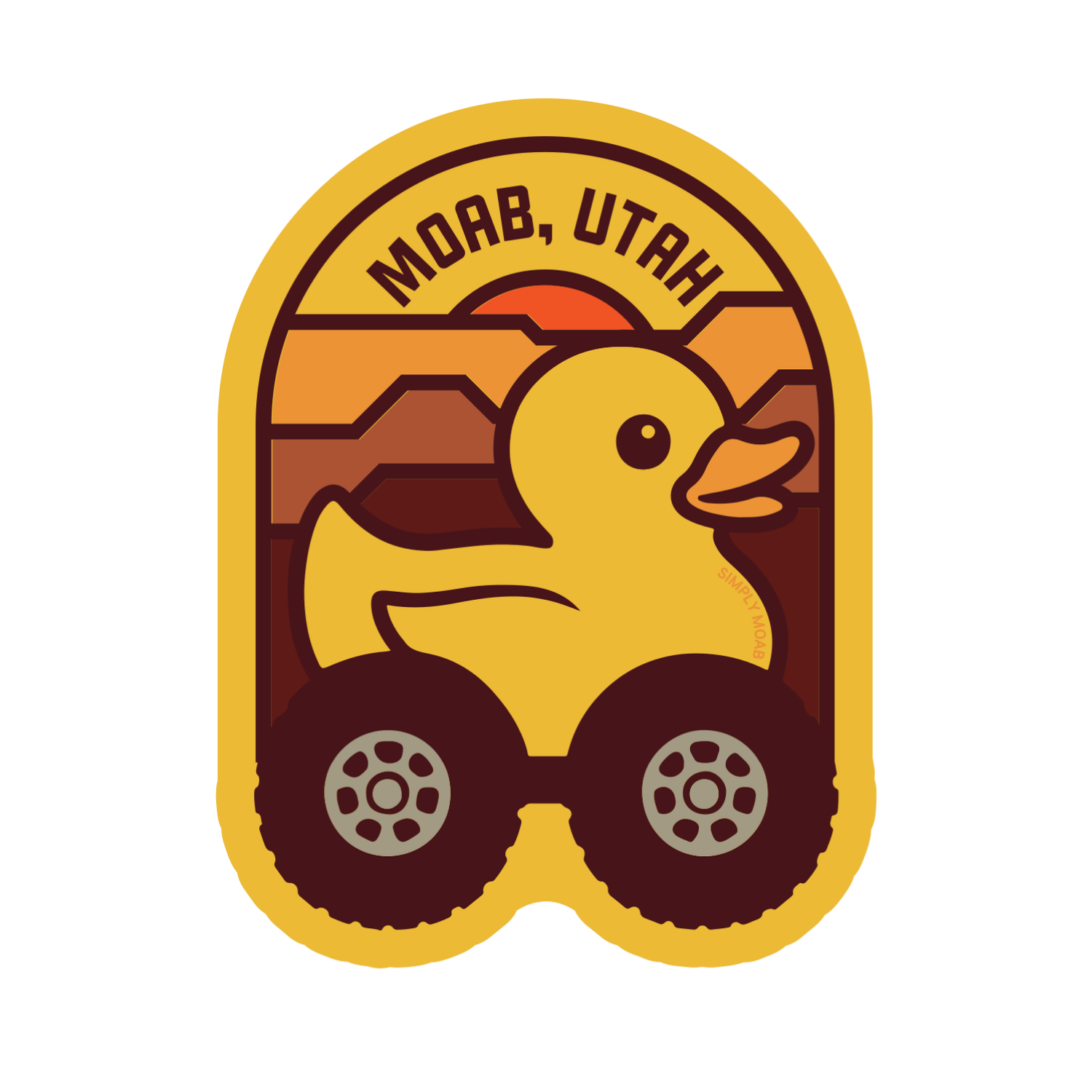 Moab jeep duck pin