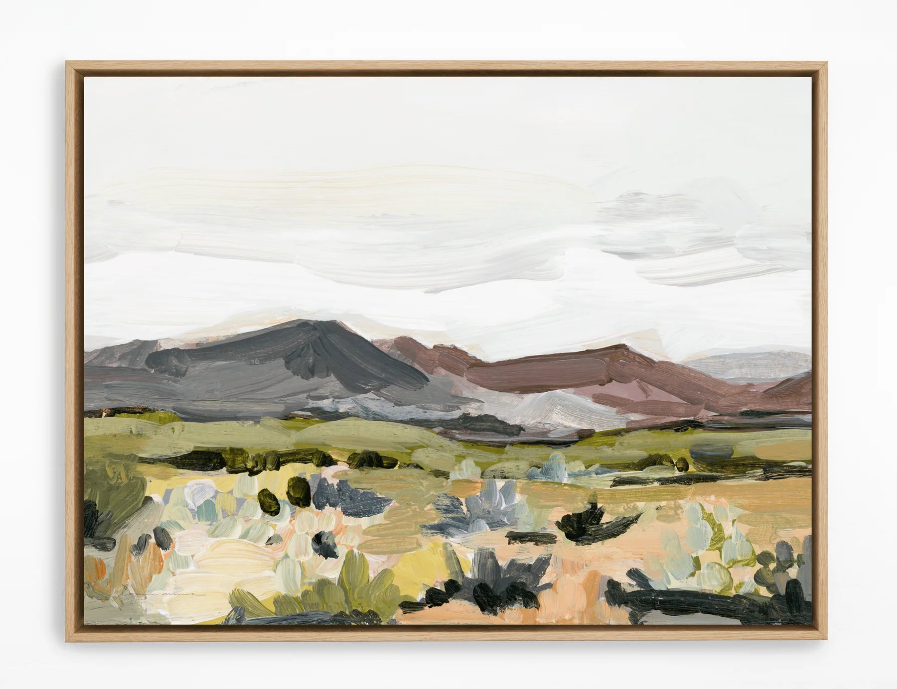 Mauve Desert Fine Art Print