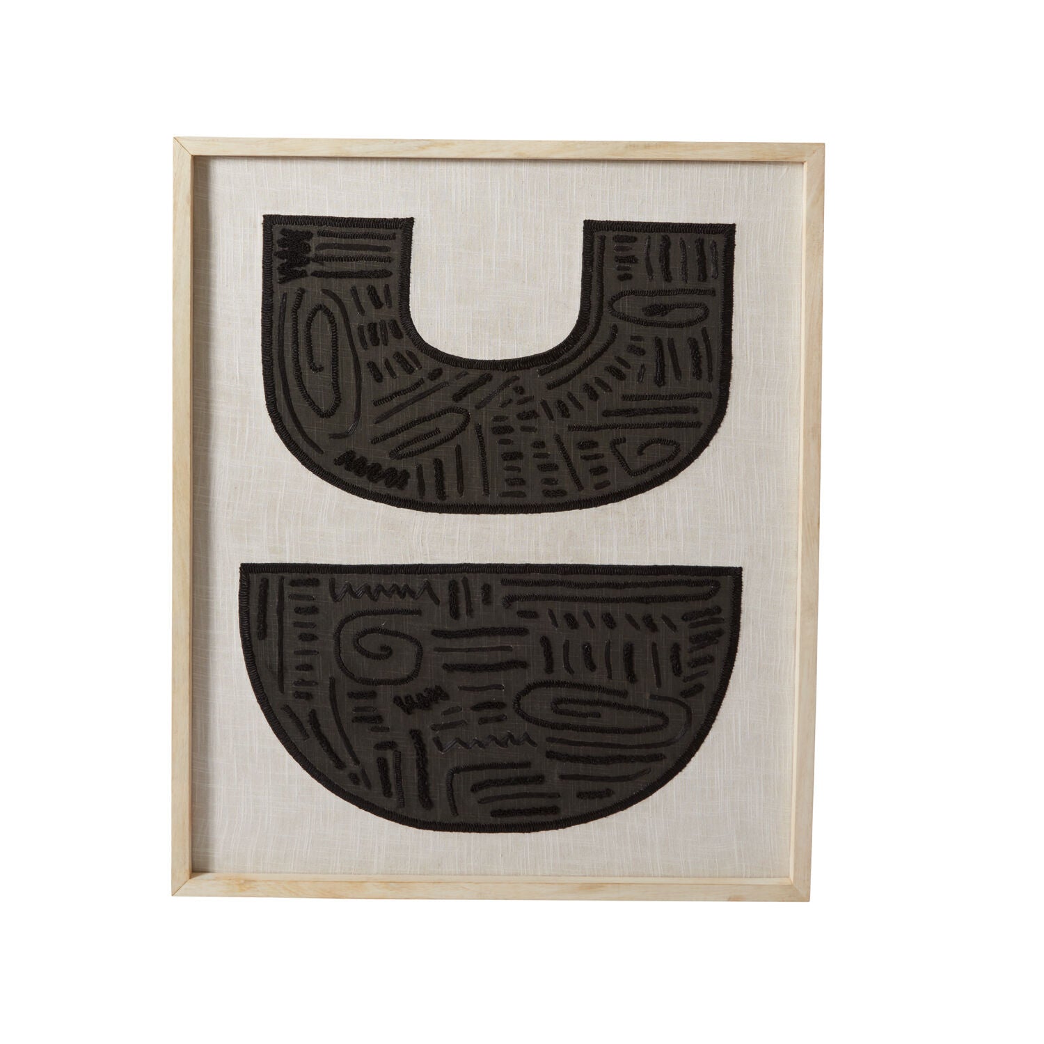 Merritt Wall Art, the two Merritt styles hanging together on a wall.
