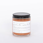 Pink Salt Moisturizing Whipped Salt Scrub. A whipped salt, coconut oil, and castile soap scrub infused with essential oils and botanical extracts for absorption and added nutrients. Our soap base cleans while rich coconut oil moisturizes, and salt sloughs away dead skin.