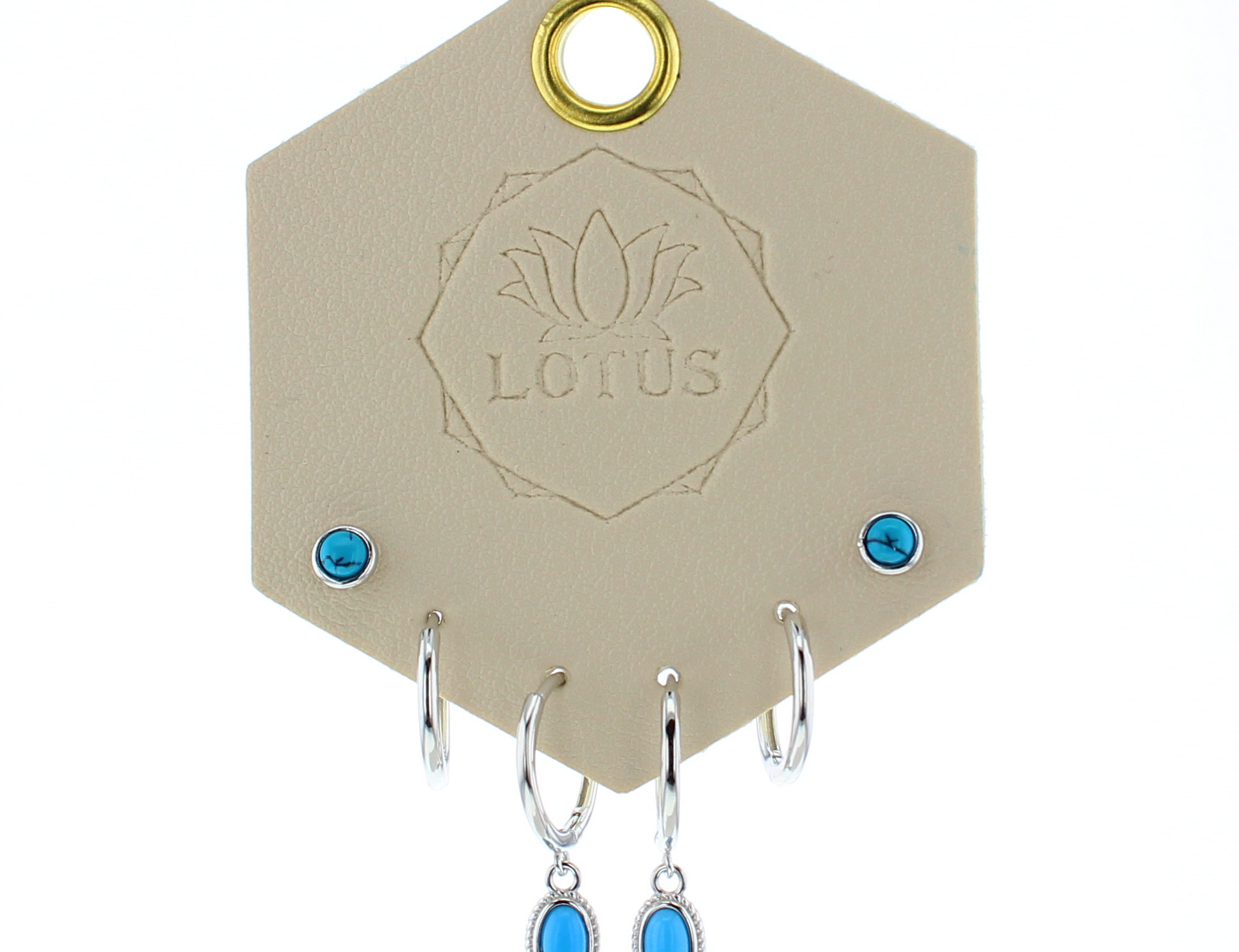 Silver Trio Earrings