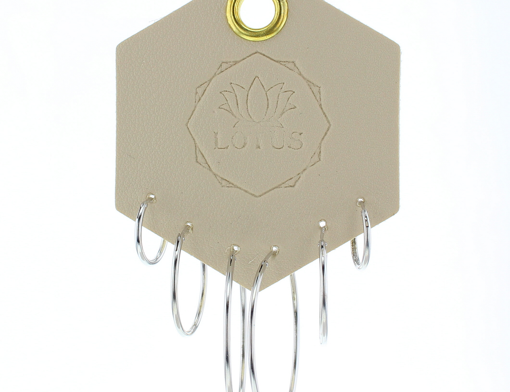 Silver Trio Earrings