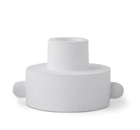 Small ceramic taper candle holder