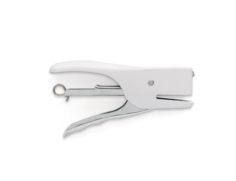 White and silver Standard Issue Stapler by Designworks.