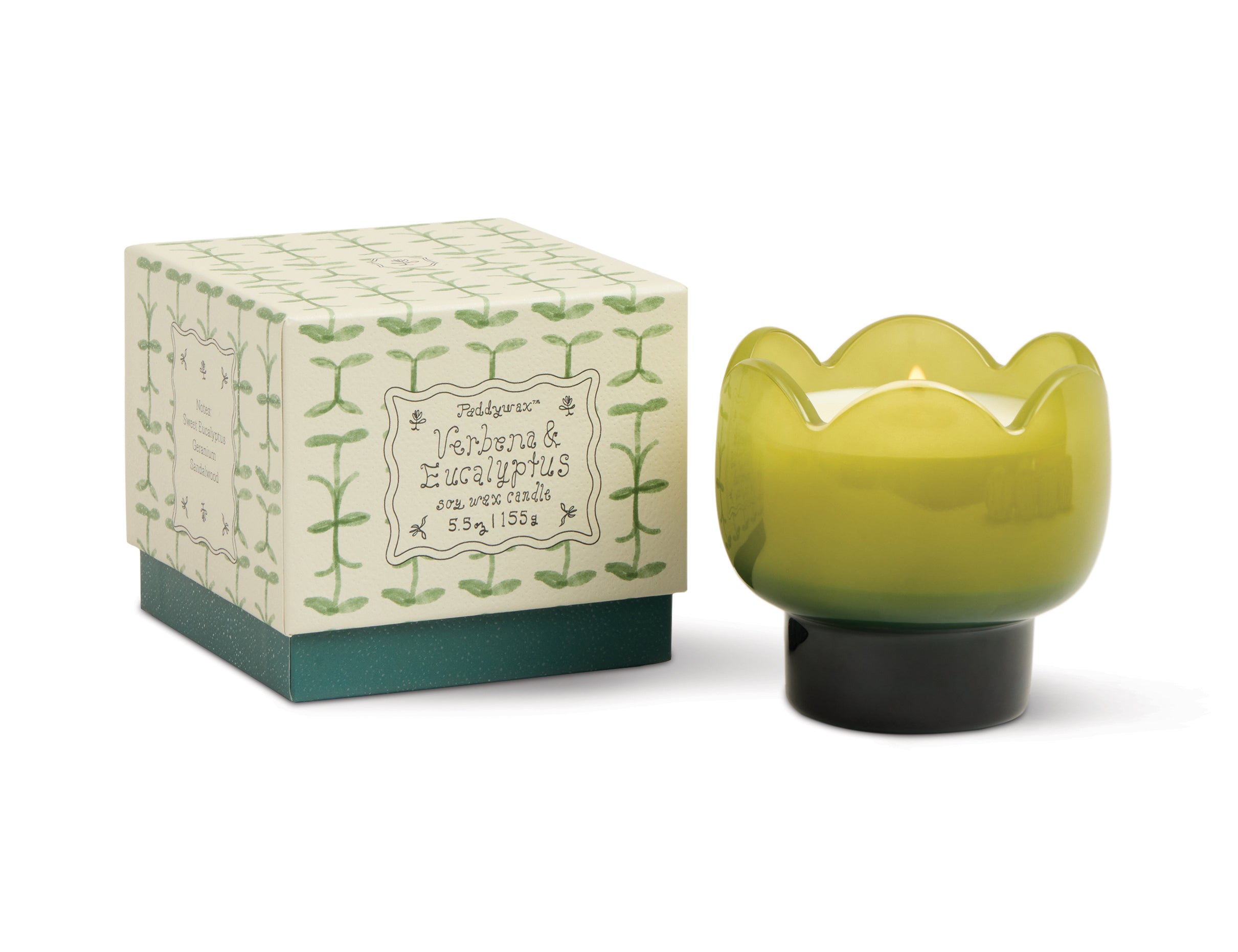 Tulip Glass Candle