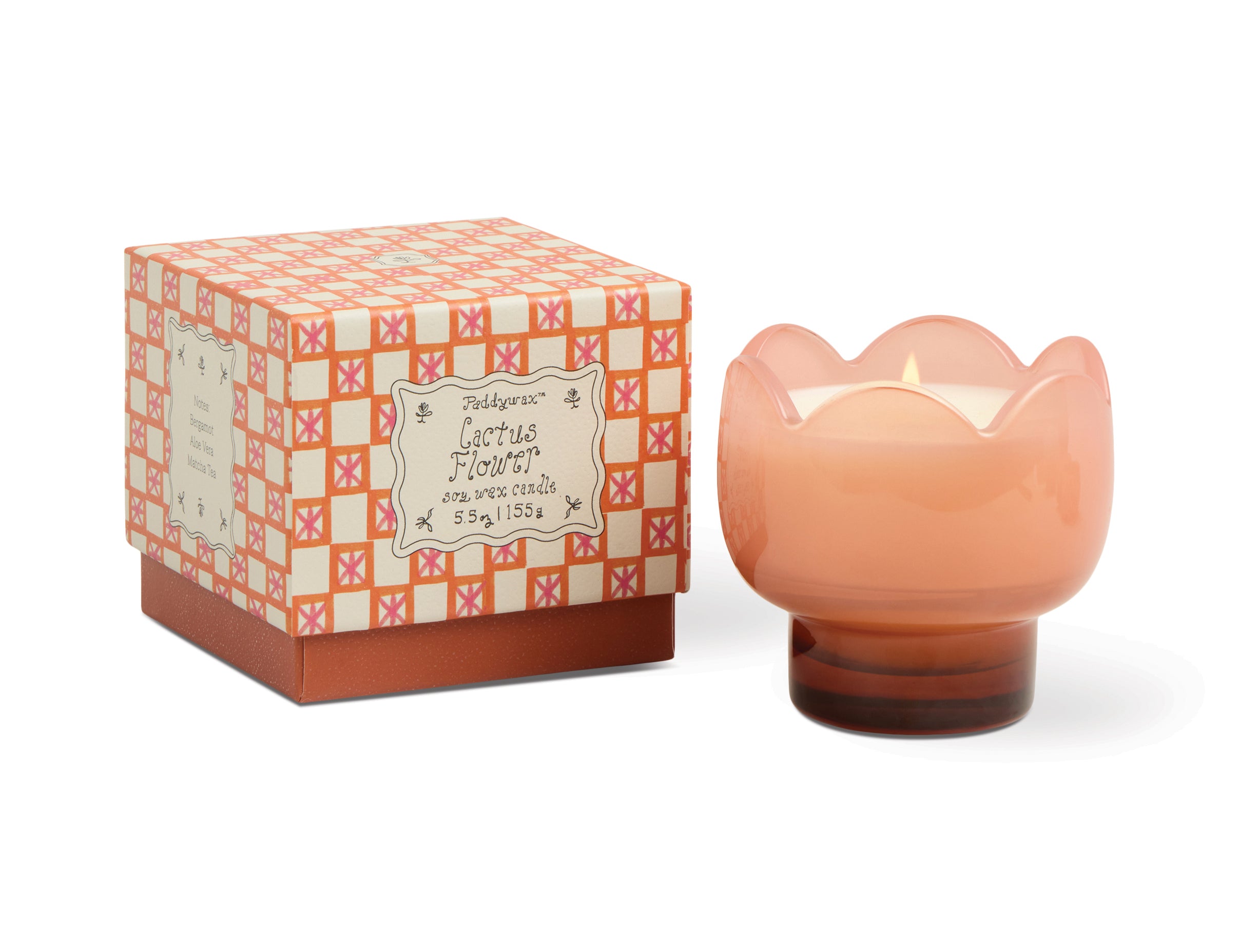 Tulip Glass Candle
