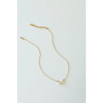 Everflight Butterfly Necklace in crystal white, Desert Sol
