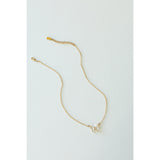 Everflight Butterfly Necklace in crystal white, Desert Sol