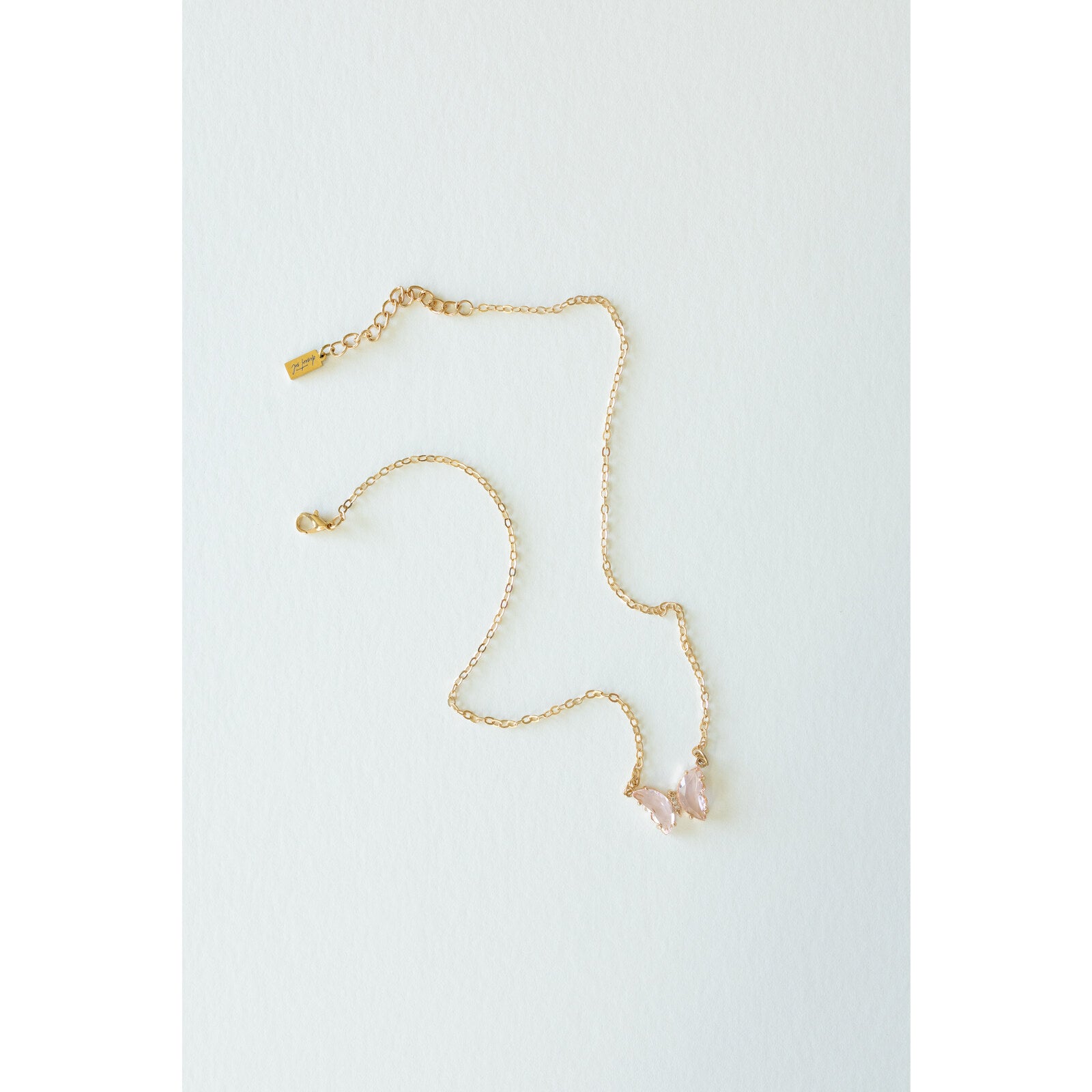 Everflight Butterfly Necklace in petal pink, Desert Sol